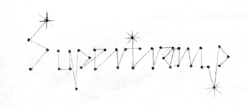 Constellation script logo